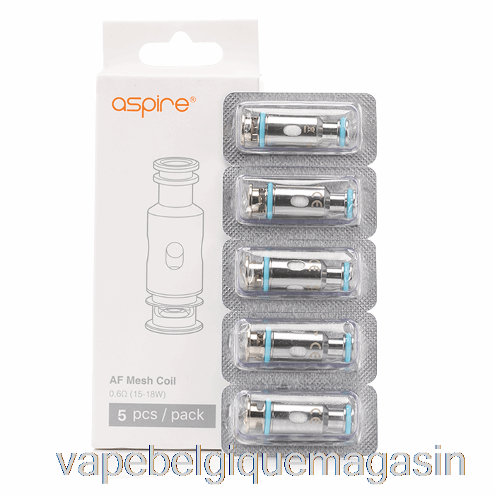 Vape Jetable Aspire Af Bobines De Remplacement Bobines De Maille 0,6ohm